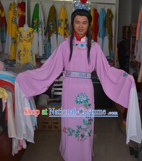 Asian Fashion Chinese Jia Baoyu Costume and Coronet Complete Set