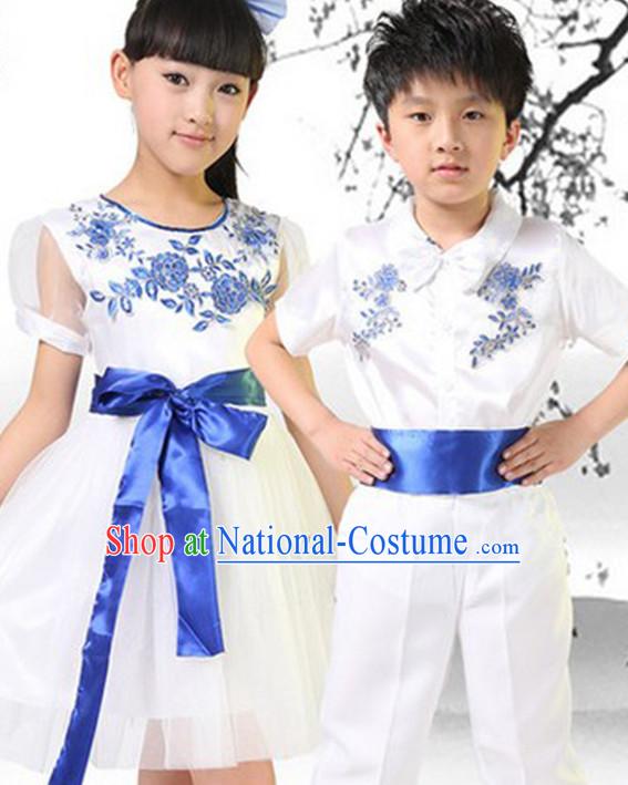 Asian Fashion Chinese Kids Fan Dancewear