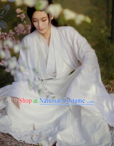 Chinese Style White Male Hanfu