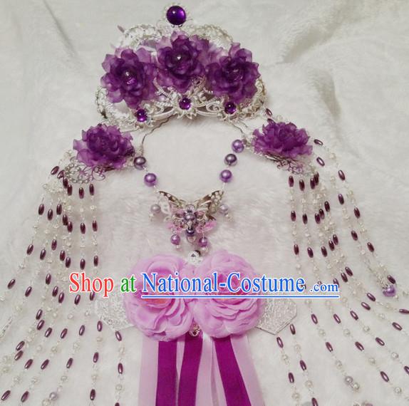 Chinese Style TV Drama Actress Handmade Hair Accessories