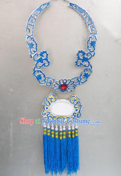 Chinese Style Beijing Opera Jia Baoyu Necklace