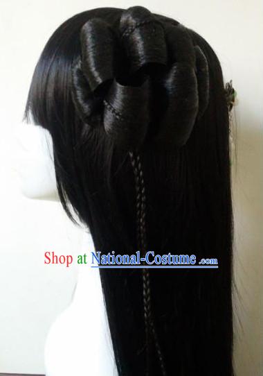 Traditional Chinese Black Wigs for Women Buy Wigs online