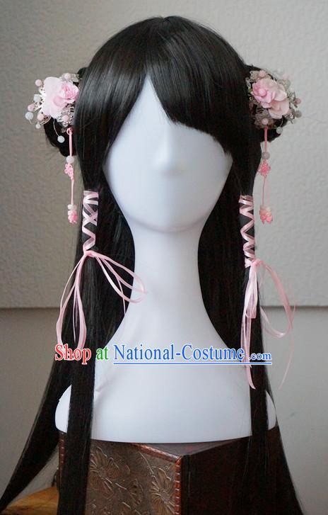 China Shopping online Traditional Chinese Costumes Black Wigs