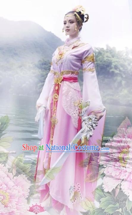 Top Chinese Empress Halloween Costumes and Accessories Complete Set