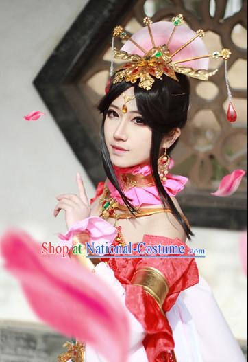 Chinese costumes costume asian fashion oriental clothing wig clothes traditional