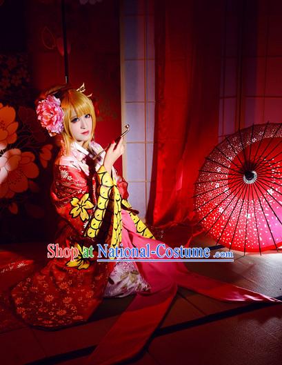 Top Traditional Japanese Halloween Costumes and Accessories Complete Set