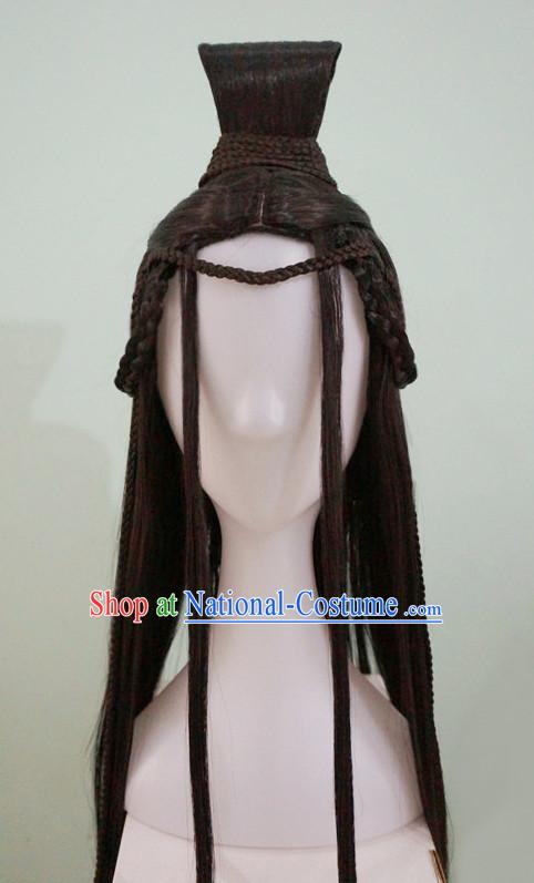 Chinese Ancient Style Black Wigs