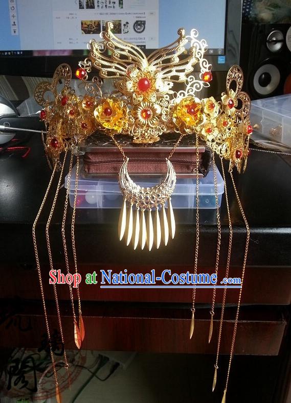 Chinese Traditional Wedding Hat for Women