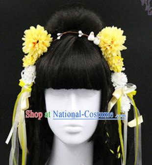 Chinese Traditional Handmade Flower Hair Accessories