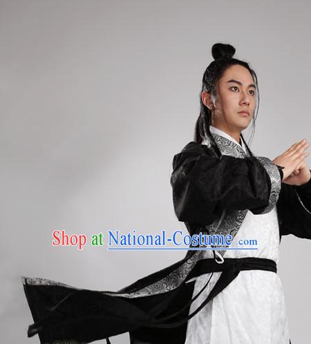 Chinese Ancient Han Garment Complete Set for Men