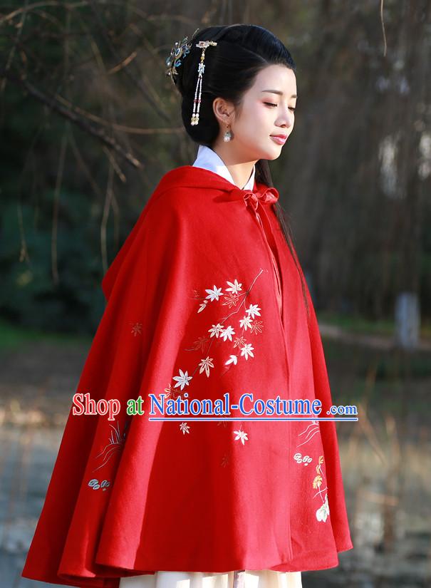 Chinese Ancient Mantle Cape for Women