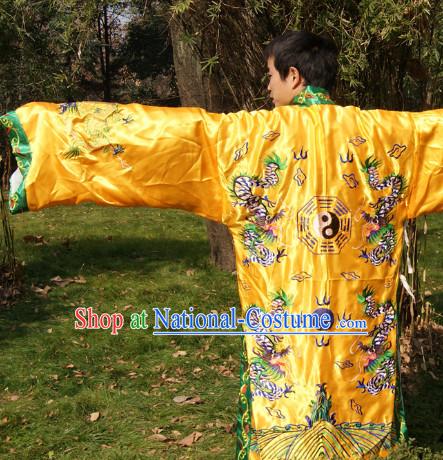 Chinese Ancient Wudang Mountain Taoist Robe for Men