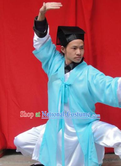 Chinese Ancient Wudang Mountain Taoist Costumes for Men