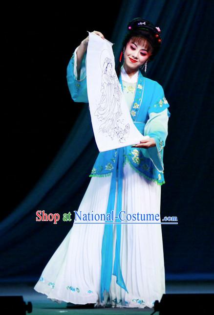 Asian Chinese Traditional Dress Theatrical Costumes Ancient Chinese Clothing Female Costumes