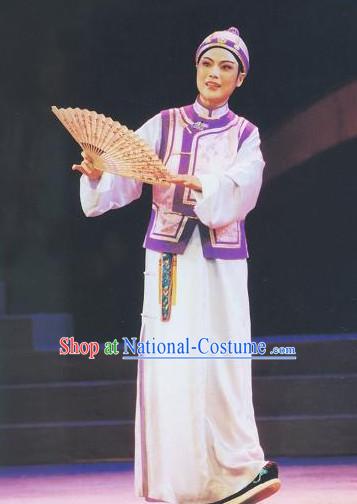 Asian Chinese Traditional Dress Theatrical Costumes Ancient Chinese Clothing Landlord Costumes and Hat