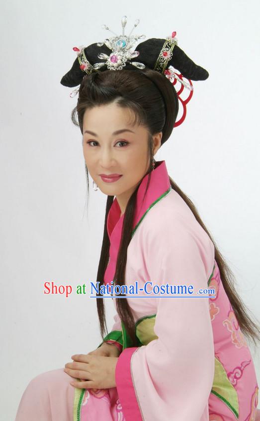 Traditional Chinese Peking Opera Theatrical Costumes Hair Accessories