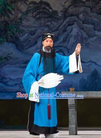 Asian Chinese Traditional Dress Theatrical Costumes Ancient Chinese Clothing Beijing Opera Wise Men Costumes and Hat