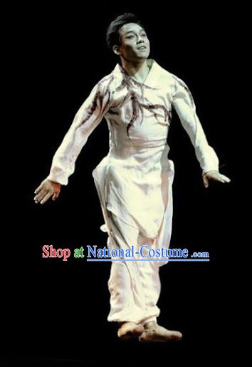 Chinese Classical Dancing Costumes Complete Set for Men