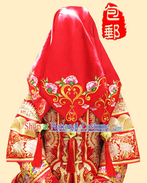 Chinese Traditional Wedding Red Cloth