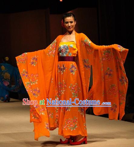 Ancient Chinese Empress Clothing Complete Set for Women