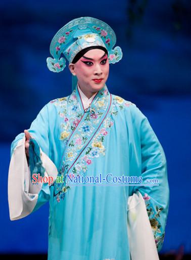 Chinese Peking Opera Xiao Sheng Young Scholar Costumes for Men