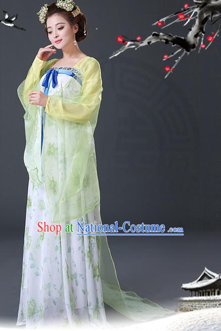 Chinese Hanfu Asian Fashion Japanese Fashion Plus Size Dresses Traditional Clothing Asian Palace Lady Costumes and Hair Accessories