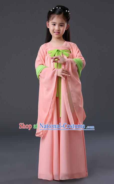 Chinese Hanfu Asian Fashion Japanese Fashion Plus Size Dresses Traditional Clothing Asian Hanfu Skirt for Kids