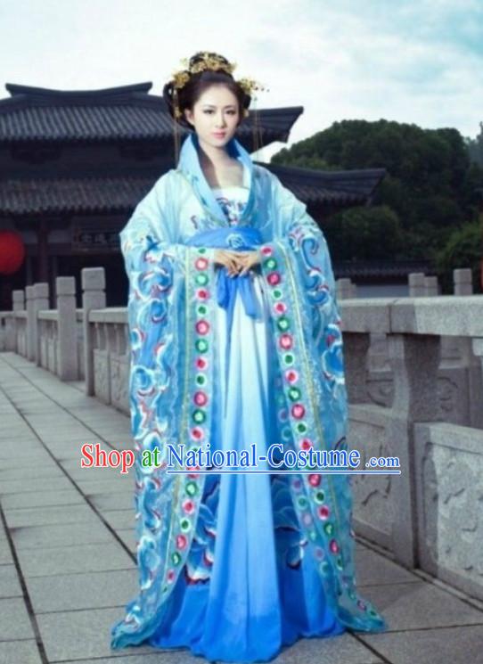 Custom Hanfu Dress Ancient Chinese Princess Clothing Complete Set for Women