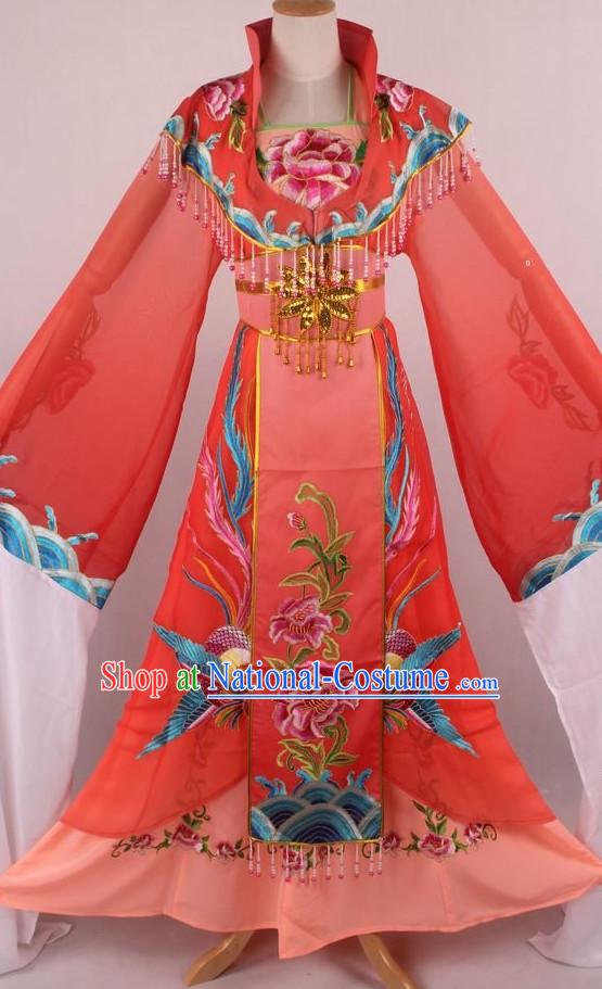 Chinese Traditional Oriental Clothing Theatrical Costumes Opera Phoenix Costumes