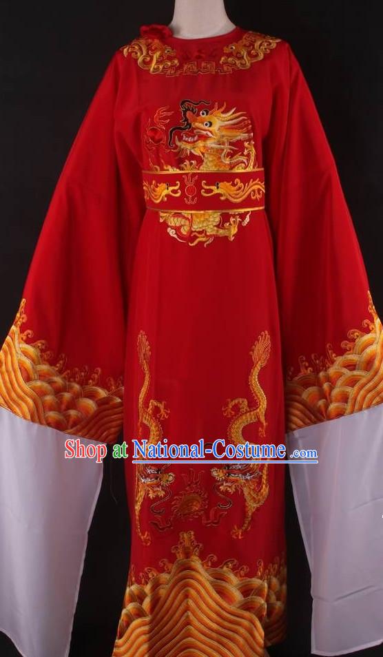 Traditional Chinese Dress Dragon Robe Ancient Chinese Clothing Theatrical Costumes Chinese Opera Costumes Cultural Costume for Men