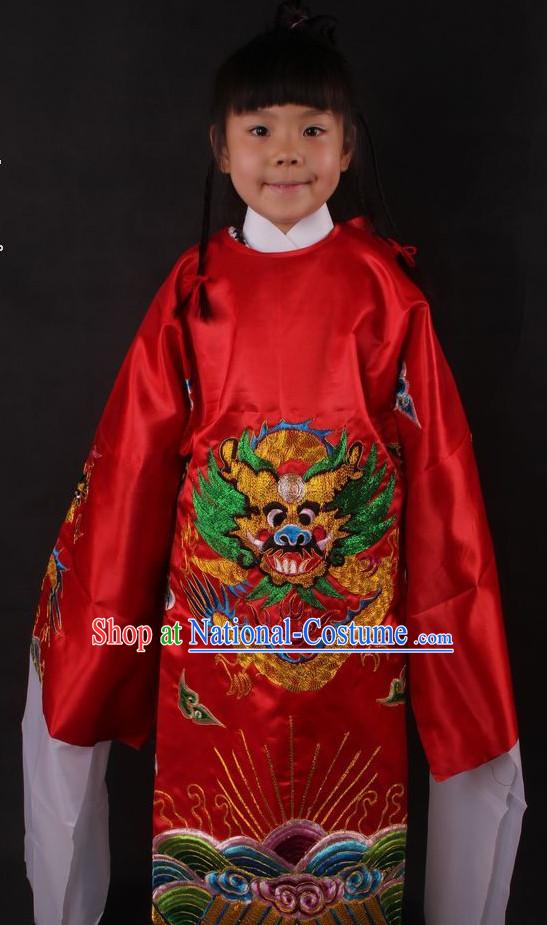 Traditional Chinese Dress Chinese Clothes Ancient Chinese Clothing Theatrical Costumes Opera Cultural Costume for Kids