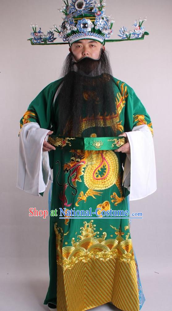 Traditional Chinese Dress Ancient Chinese Clothing Theatrical Costumes Chinese Opera Official Costumes Cultural Costume for Men