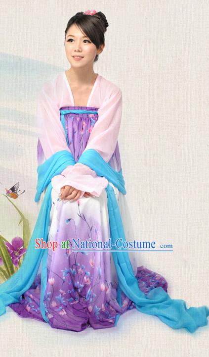 Chinese Hanfu China Shopping Asian Fashion Plus Size Clothing Clothes online Oriental Dresses Ancient Costumes and Hair Accessories Complete Set