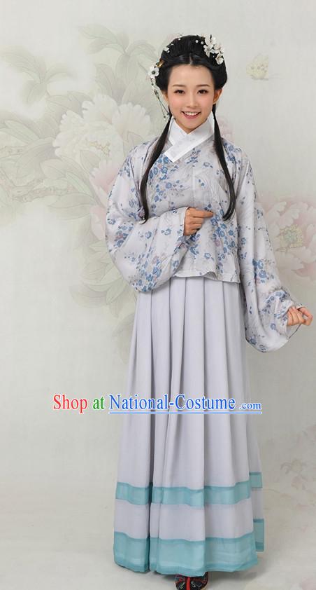 Chinese Hanfu China Shopping Asian Fashion Plus Size Clothing Clothes online Oriental Dresses Ancient Costumes and Hair Accessories Complete Set