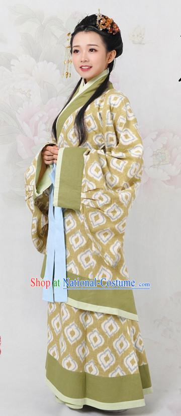 Chinese Hanfu China Shopping Asian Fashion Plus Size Clothing Clothes online Oriental Dresses Ancient Costumes and Hair Accessories Complete Set