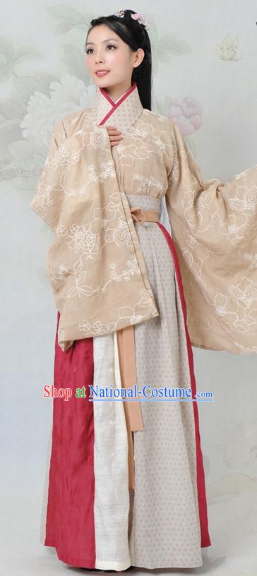 Chinese Hanfu China Shopping Asian Fashion Plus Size Clothing Clothes online Oriental Dresses Ancient Costumes and Hair Accessories Complete Set