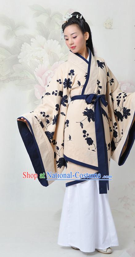 Chinese Hanfu China Shopping Asian Fashion Plus Size Clothing Clothes online Oriental Dresses Ancient Costumes and Hair Accessories Complete Set