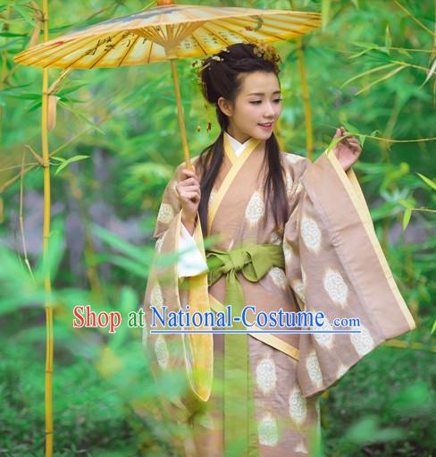 Chinese Hanfu China Shopping Asian Fashion Plus Size Clothing Clothes online Oriental Dresses Ancient Costumes and Hair Accessories Complete Set