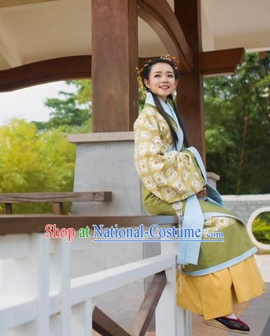 Chinese Hanfu China Shopping Asian Fashion Plus Size Clothing Clothes online Oriental Dresses Ancient Costumes and Hair Accessories Complete Set