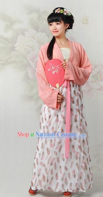 Chinese Hanfu China Shopping Asian Fashion Plus Size Clothing Clothes online Oriental Dresses Ancient Costumes and Hair Accessories Complete Set