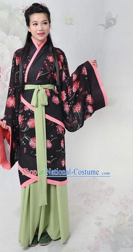 Chinese Hanfu China Shopping Asian Fashion Plus Size Clothing Clothes online Oriental Dresses Ancient Costumes and Hair Accessories Complete Set