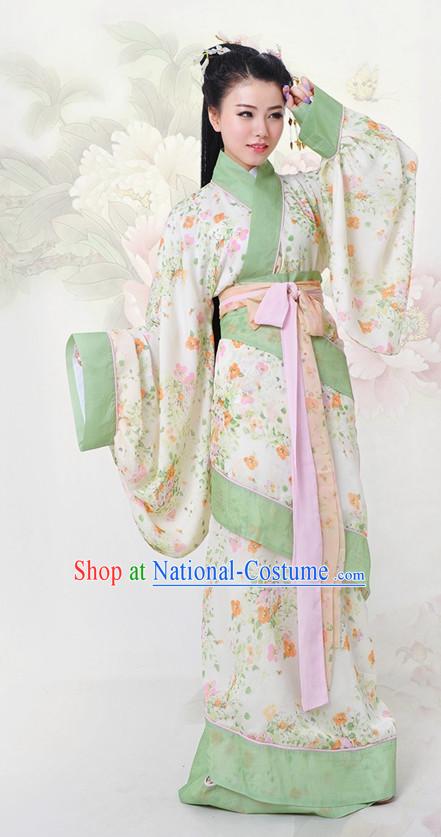 Chinese Hanfu China Shopping Asian Fashion Plus Size Clothing Clothes online Oriental Dresses Ancient Costumes and Hair Accessories Complete Set