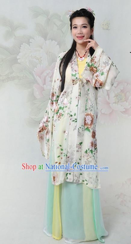 Chinese Hanfu China Shopping Asian Fashion Plus Size Clothing Clothes online Oriental Dresses Ancient Costumes and Hair Accessories Complete Set