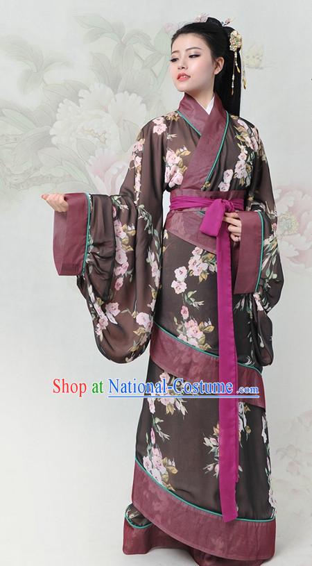 Chinese Hanfu China Shopping Asian Fashion Plus Size Clothing Clothes online Oriental Dresses Ancient Costumes and Hair Accessories Complete Set