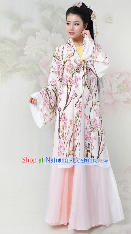 Chinese Hanfu China Shopping Asian Fashion Plus Size Clothing Clothes online Oriental Dresses Ancient Costumes and Hair Accessories Complete Set