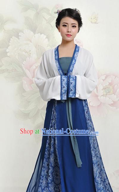 Chinese Hanfu China Shopping Asian Fashion Plus Size Clothing Clothes online Oriental Dresses Ancient Costumes and Hair Accessories Complete Set