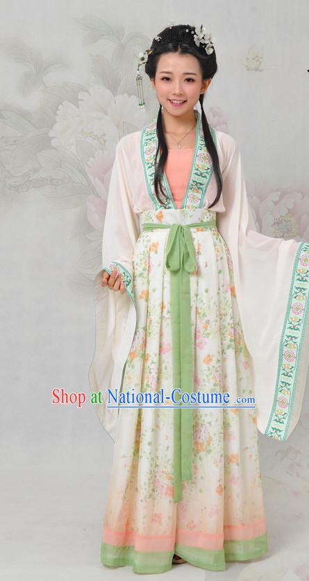 Chinese Hanfu China Shopping Asian Fashion Plus Size Clothing Clothes online Oriental Dresses Ancient Costumes and Hair Accessories Complete Set