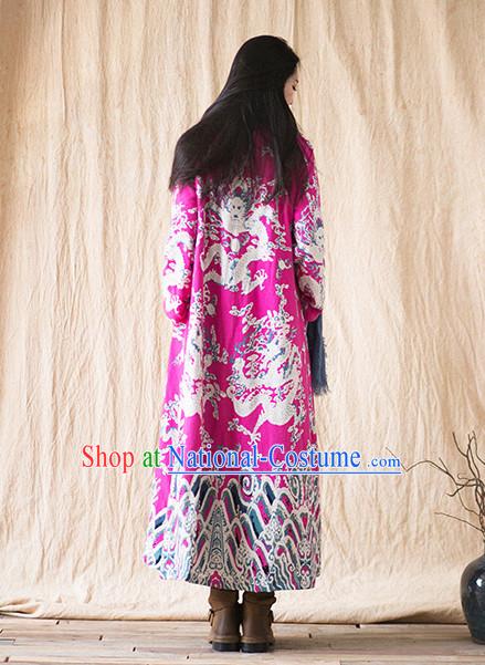 Chinese Traditional Mandarin Dragon Robe for Men or Women