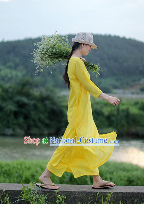 Chinese Traditional Mandarin Dresses for Women