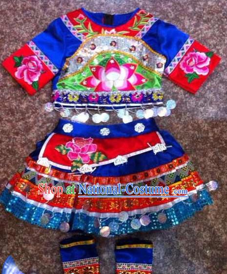 Traditional Chinese Dance Costumes for Kids